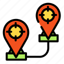 location, pointer, country, pin, place, navigation, marker, gps, direction, arrow, map