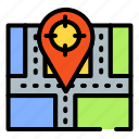 maps, navigation, location, place, direction, style, position, gps, europe, map, pin
