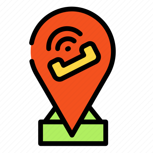 Call-location, call, talk, phone, support, smartphone, communication icon - Download on Iconfinder