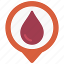 blood, donation, maps, gps, point