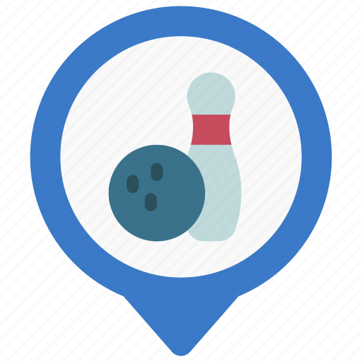 Bowling, alley, maps, gps, point icon - Download on Iconfinder