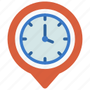 timer, maps, gps, point, clock