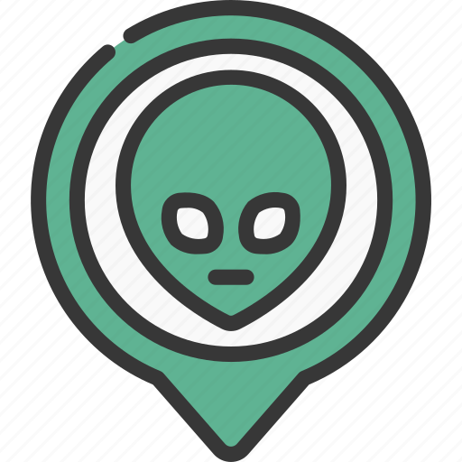 Alien, maps, gps, point, aliens icon - Download on Iconfinder