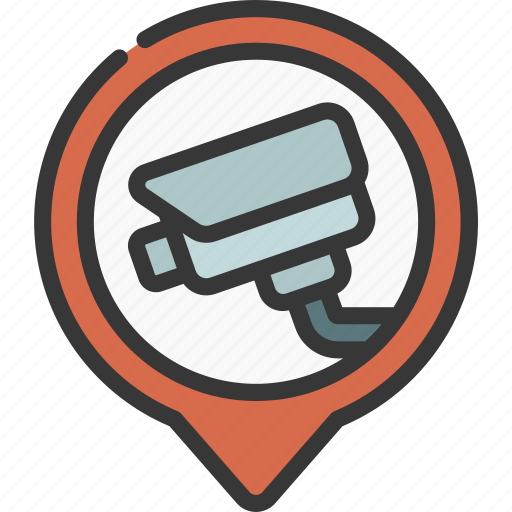 Cctv, maps, gps, point, security icon - Download on Iconfinder