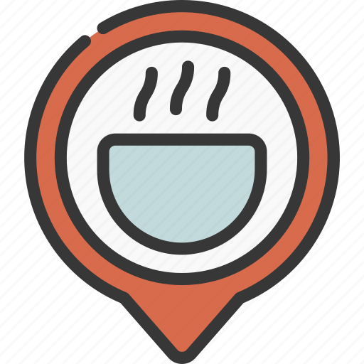 Cafe, maps, gps, point, restaurant icon - Download on Iconfinder