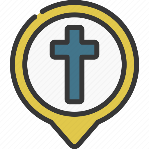 Church, maps, gps, point, religion icon - Download on Iconfinder