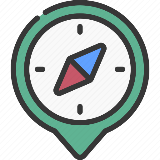Compass, maps, gps, point, direction, travel icon - Download on Iconfinder