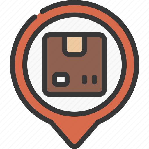 Delivery, parcel, maps, gps, point, deliver icon - Download on Iconfinder