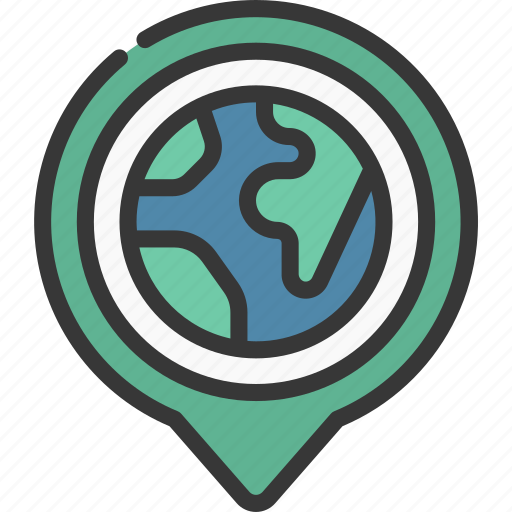 Earth, maps, gps, point, world icon - Download on Iconfinder