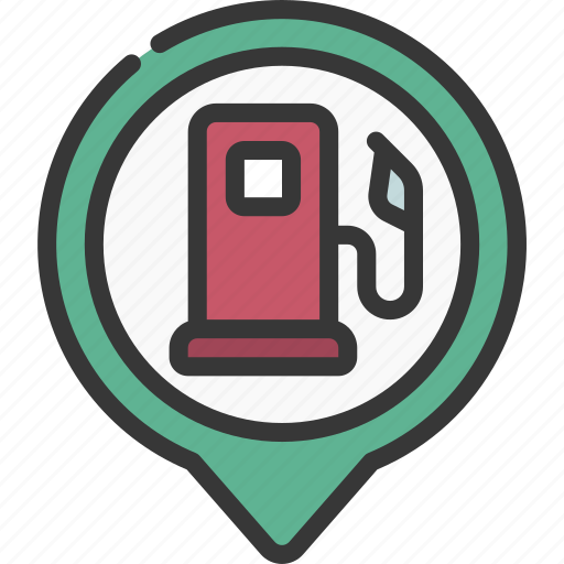 Fuel, station, maps, gps, point, gas icon - Download on Iconfinder