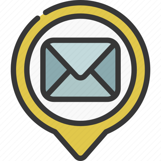 Mail, maps, gps, point, email icon - Download on Iconfinder