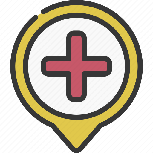 Medical, maps, gps, point, hospital icon - Download on Iconfinder