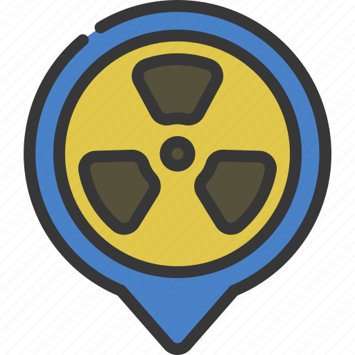 Nuclear, plant, maps, gps, point, power icon - Download on Iconfinder