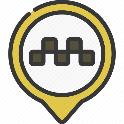 Taxi, centre, maps, gps, point, taxis icon - Download on Iconfinder
