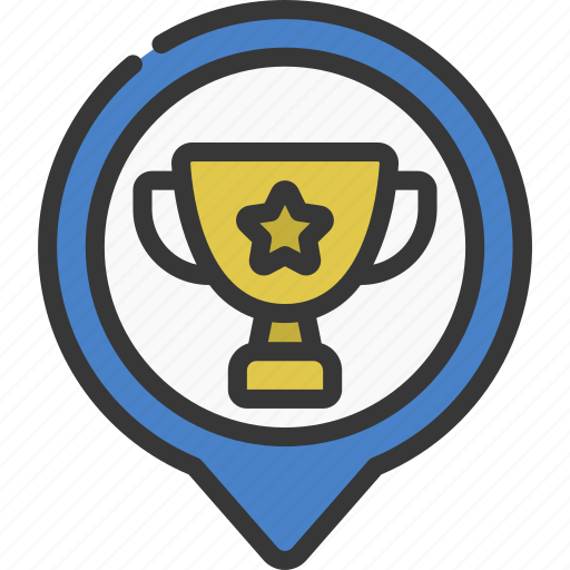 Trophy, award, maps, gps, point, championship icon - Download on Iconfinder