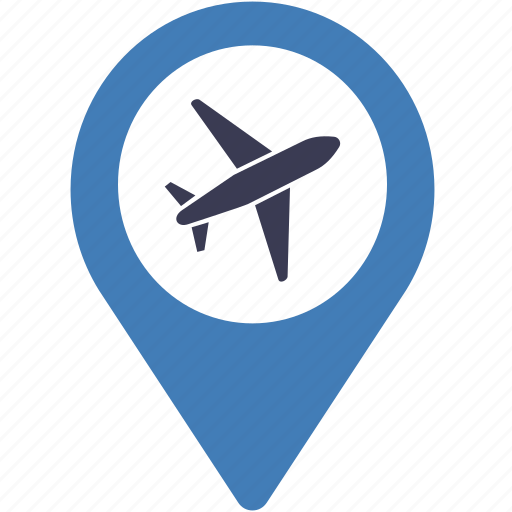 Aeroplane, path, course, direction, flight route, navigation, travel icon - Download on Iconfinder