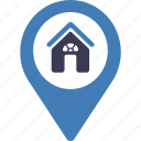 home, address, house, location, navigation, pin, direction