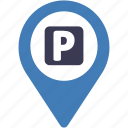 parking spot, location, map, marker, parking, pin, car park