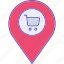 shopping market location, destination, location, map, navigation, shopping, supermarket 