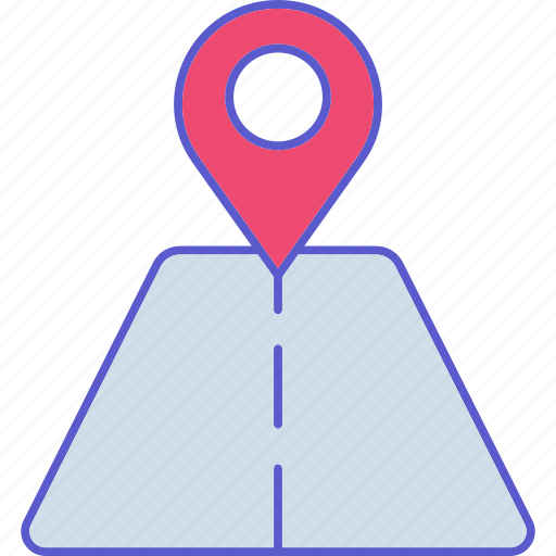 Road location, direction, location, map, navigation, road icon - Download on Iconfinder
