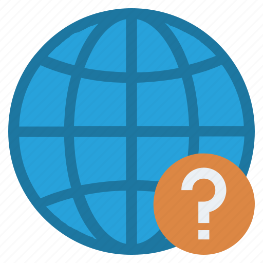 Country, earth, globe, location, map, question mark, world icon - Download on Iconfinder
