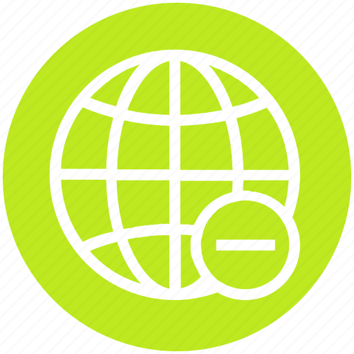 Country, earth, globe, location, map, minus, world icon - Download on Iconfinder