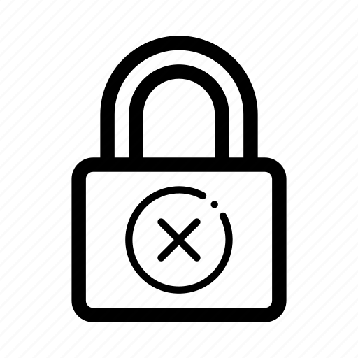 Lock, technology, secure, security, error icon - Download on Iconfinder
