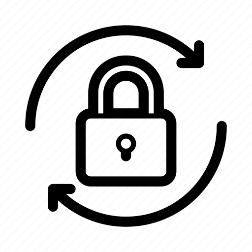 Lock, refresh, safety, reload, lock update icon - Download on Iconfinder
