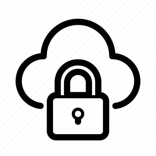 Cloud, lock, secure, protection, locked icon - Download on Iconfinder