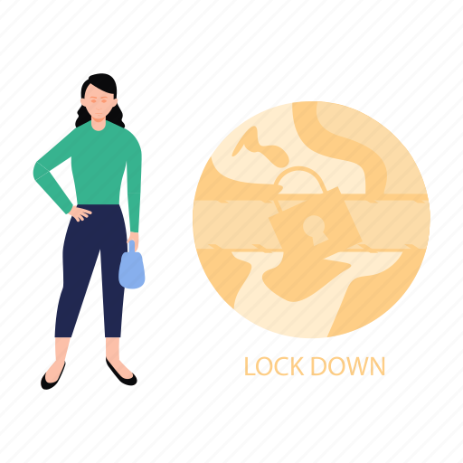 World, lockdown, covid, safety, protection icon - Download on Iconfinder