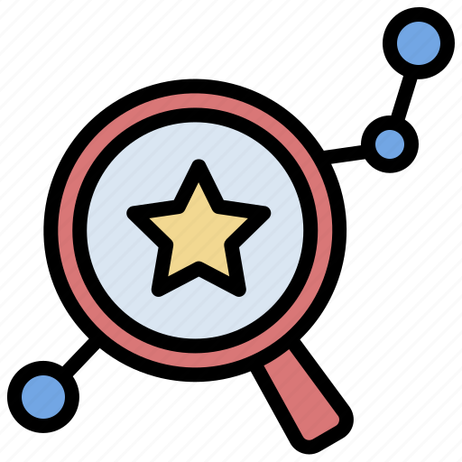 Qualitative, analysis, insight, search, star icon - Download on Iconfinder