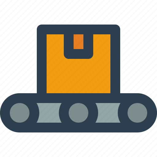 Conveyor, belt, package icon - Download on Iconfinder