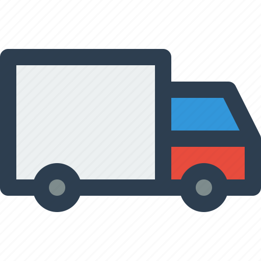 Delivery, truck, shipping, vehicle, transport, transportation, delivery truck icon - Download on Iconfinder