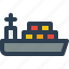 freighter, cargo, ship, logistic 