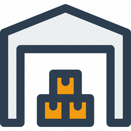 Warehouse, logistic, packages, package icon - Download on Iconfinder