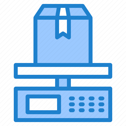 Box, delivery, package, shipping, weight icon - Download on Iconfinder