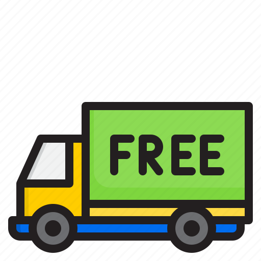 Delivery, free, logistic, shipping, truck icon - Download on Iconfinder