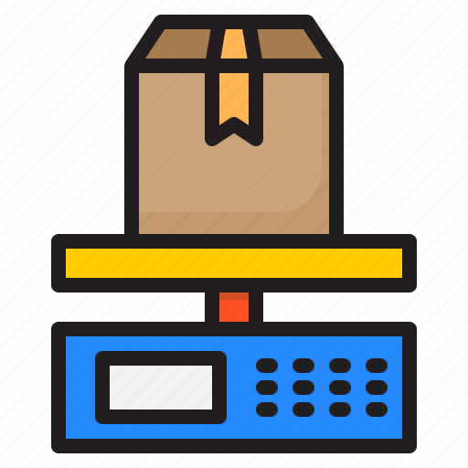 Box, delivery, package, shipping, weight icon - Download on Iconfinder