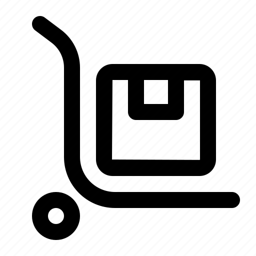 Trolley, buy, logistics, transportation, transport, shipping, supplychain icon - Download on Iconfinder
