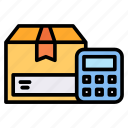calculator, cost, payment, rates, shipping