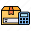 calculator, cost, payment, rates, shipping 
