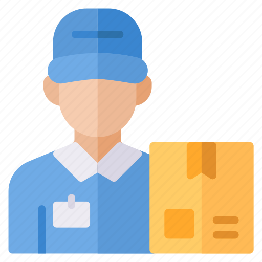 Boy, courier, delivery, man icon - Download on Iconfinder