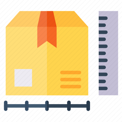 Dimension, measurement, package, parcel, size icon - Download on Iconfinder