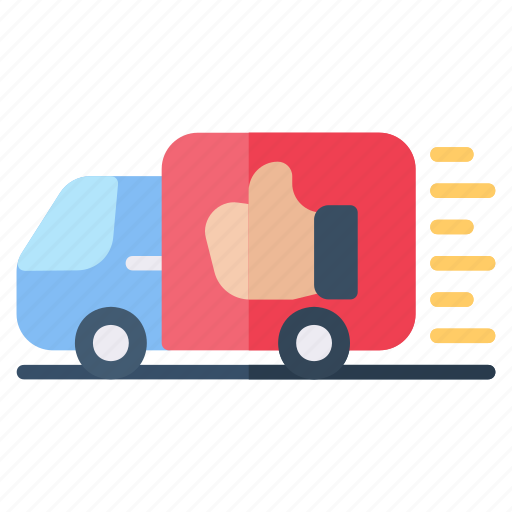 Feedback, like, rating, review, testimonial, truck, delivery icon - Download on Iconfinder