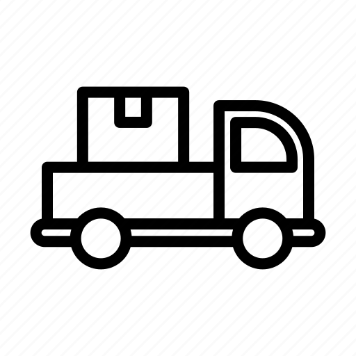 Delivery, truck, shipping, courier, transportation, logistic icon - Download on Iconfinder