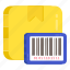parcel barcode, parcel qr, barcode scanning, barcode tracking, price code 