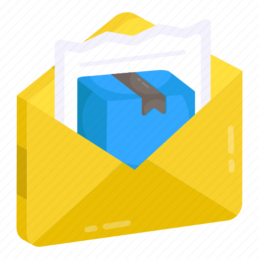 Logistic mail, email, correspondence, letter, envelope icon - Download on Iconfinder