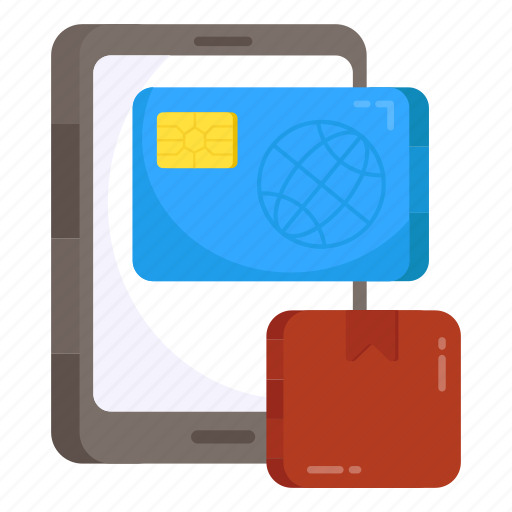 Mobile card payment, secure payment, digital payment, epay, epayment icon - Download on Iconfinder