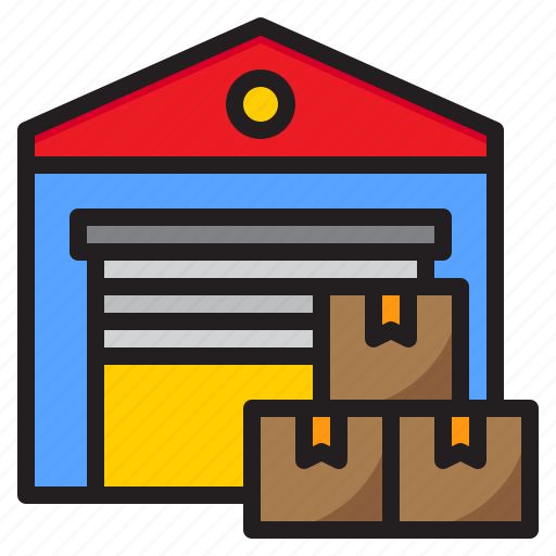 Warehouse, logistics, delivery, storehouse, box icon - Download on Iconfinder