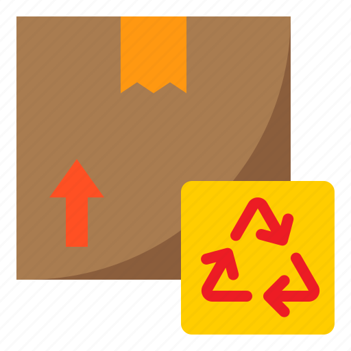Recycle, box, parcel, logistics, delivery icon - Download on Iconfinder